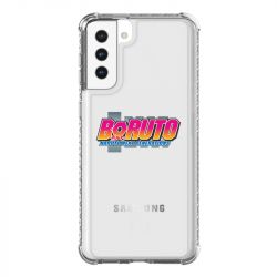 Coque Transparente Pour Samsung Galaxy S21 Plus Boruto Logo