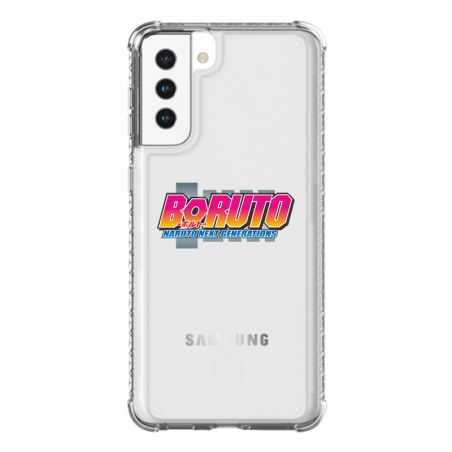 Coque Transparente Pour Samsung Galaxy S21 Plus Boruto Logo