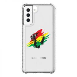 Coque Transparente Pour Samsung Galaxy S21 Plus Bob Marley Graf