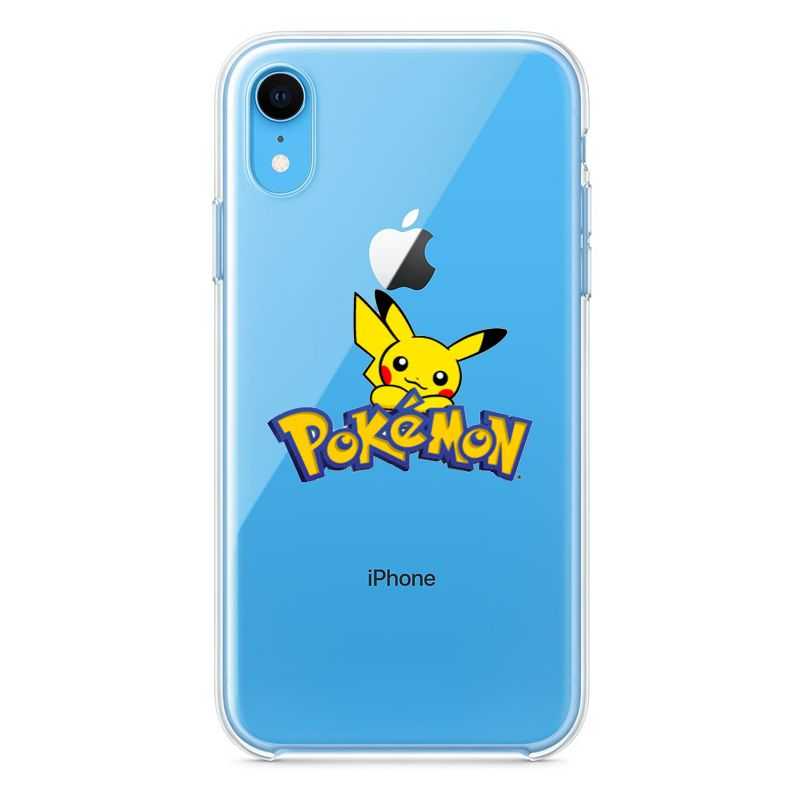 Coque Transparente Pour Iphone XR Pokemon