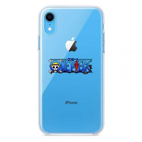 Coque Transparente Pour Iphone XR One Piece Logo