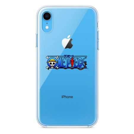 Coque Transparente Pour Iphone XR One Piece Logo