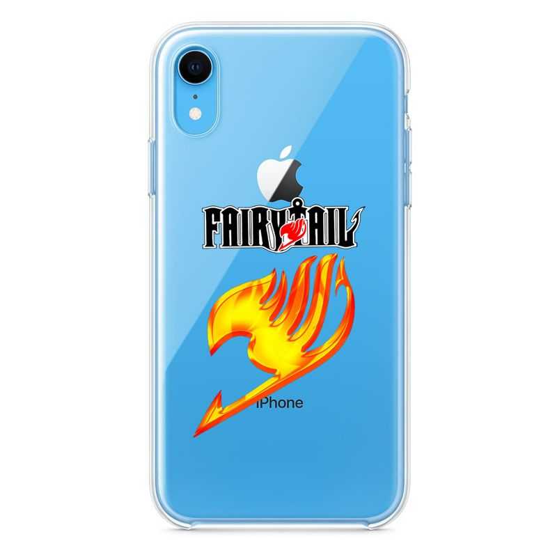 Coque Transparente Pour Iphone XR Fairy Tail