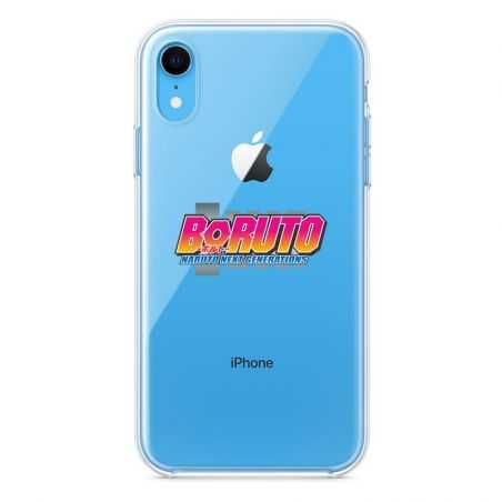 Coque Transparente Pour Iphone XR Boruto Logo