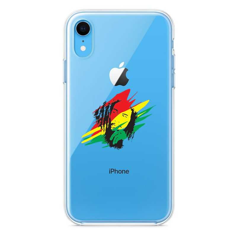 Coque Transparente Pour Iphone XR Bob Marley Graf
