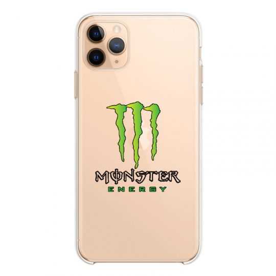 Coque Transparente Pour Iphone 11 (6,1) Monster Energy