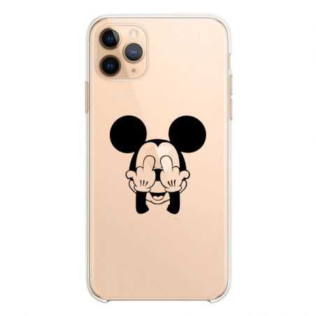 Coque Transparente Pour Iphone 11 (6,1) Mickey doigt