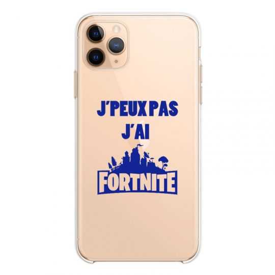 Coque Transparente Pour Iphone 11 (6,1) Jpeux pas jai Fortnite