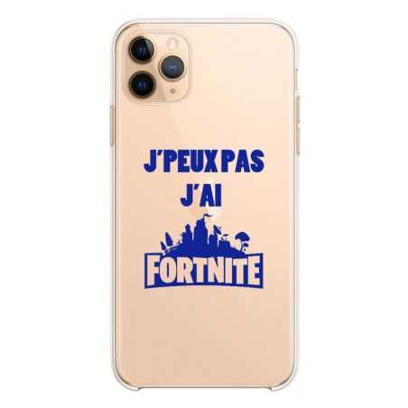 Coque Transparente Pour Iphone 11 (6,1) Jpeux pas jai Fortnite