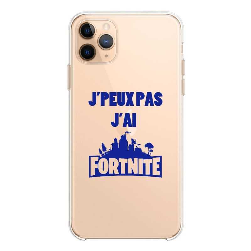 Coque Transparente Pour Iphone 11 (6,1) Jpeux pas jai Fortnite