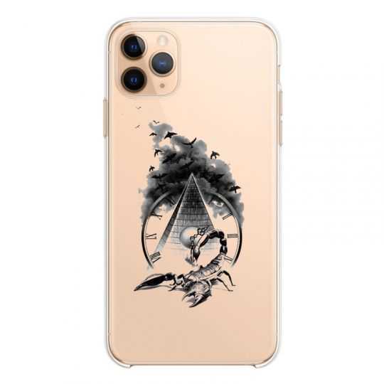 Coque Transparente Pour Iphone 11 (6,1) Scorpion