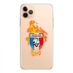 Coque Transparente Pour Iphone 11 (6,1) Pompier Feu