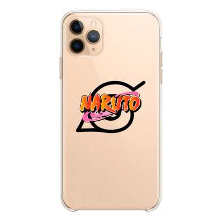 Coque Transparente Pour Iphone 11 (6,1) Naruto Logo