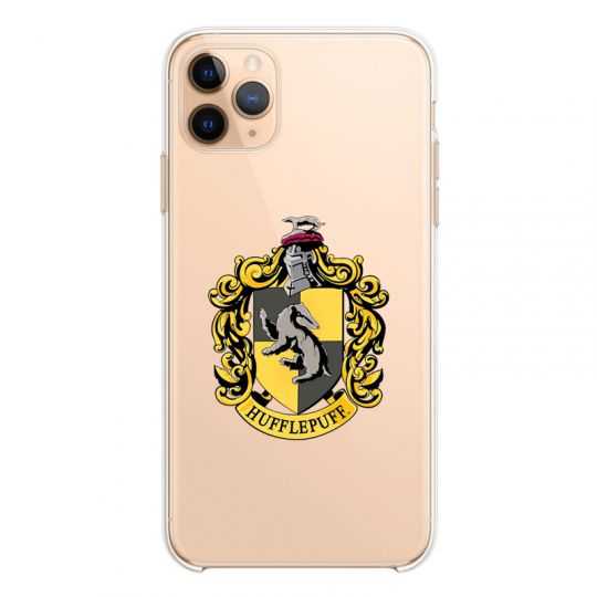 Coque Transparente Pour Iphone 11 (6,1) Harry Potter Hufflepuff
