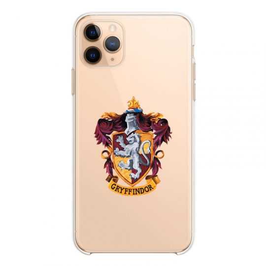 Coque Transparente Pour Iphone 11 (6,1) Harry Potter Griffindor
