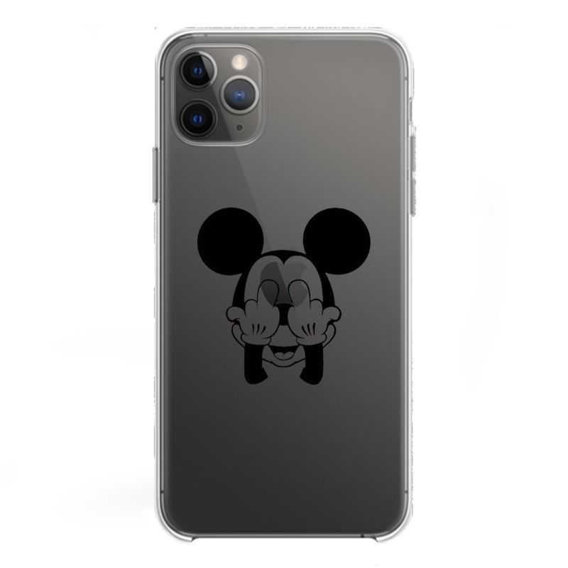 Coque Transparente Pour Iphone 11 Pro Max (6,5) Mickey doigt