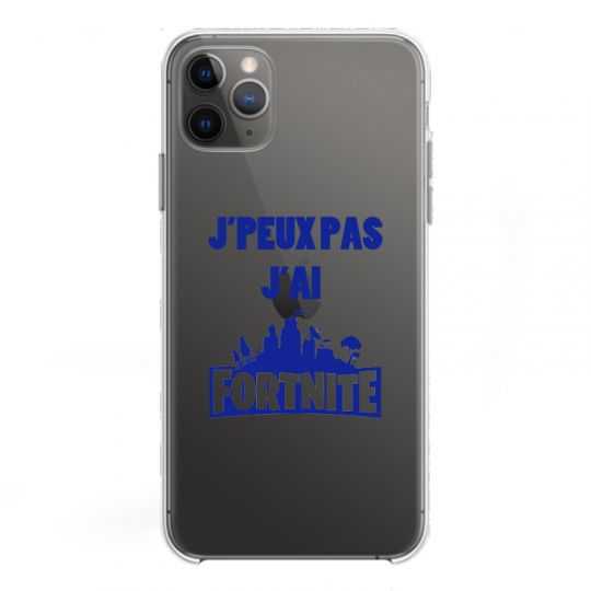 Coque Transparente Pour Iphone 11 Pro Max (6,5) Jpeux pas jai Fortnite