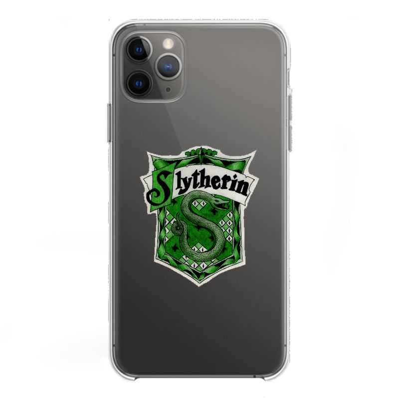Coque Transparente Pour Iphone 11 Pro Max (6,5) Harry Potter Slytherin