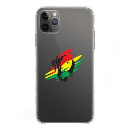 Coque Transparente Pour Iphone 11 Pro Max (6,5) Bob Marley Graf