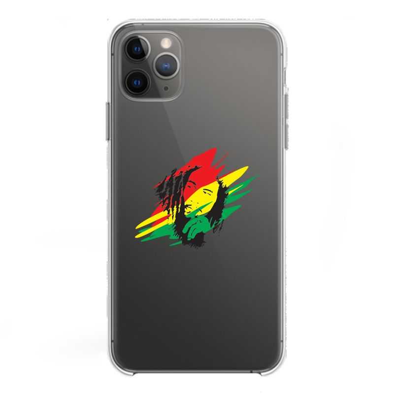 Coque Transparente Pour Iphone 11 Pro Max (6,5) Bob Marley Graf