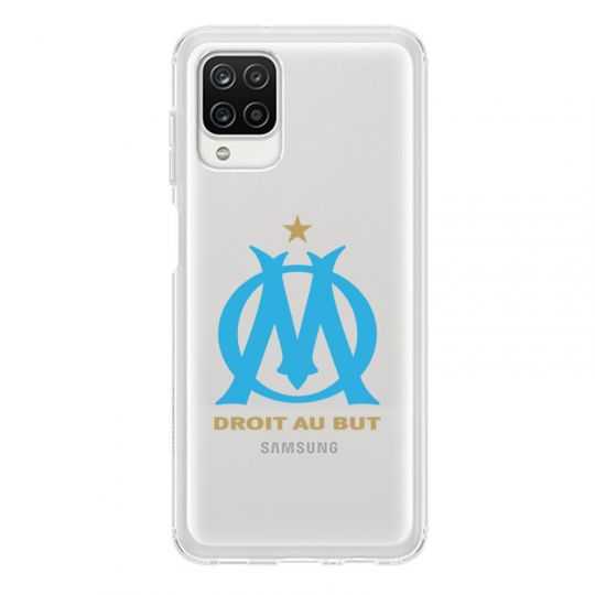 Coque Transparente Pour Samsung Galaxy A12 Olympique Marseille OM