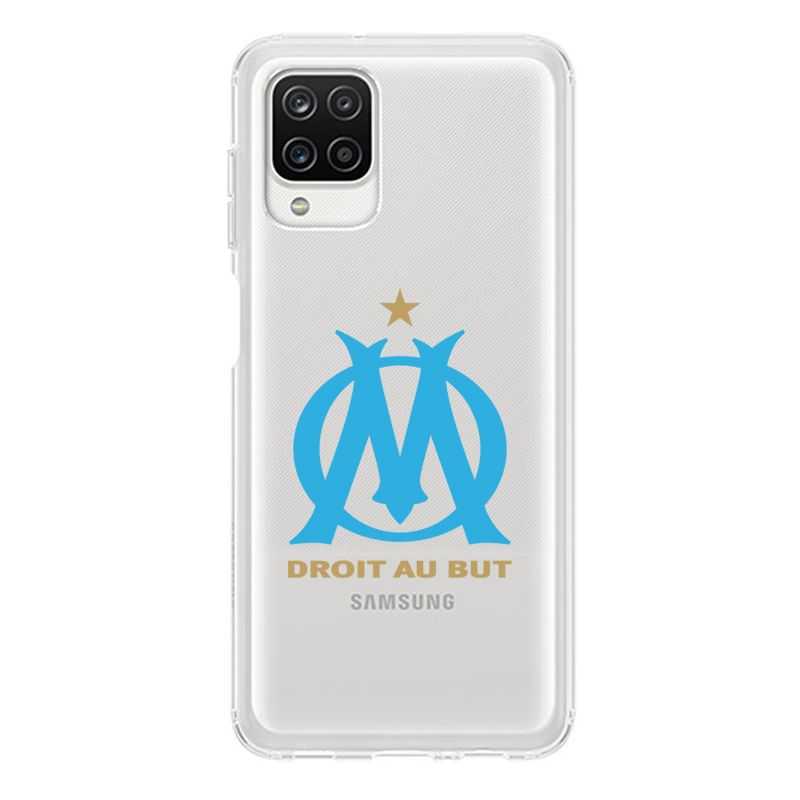 Coque Transparente Pour Samsung Galaxy A12 Olympique Marseille OM