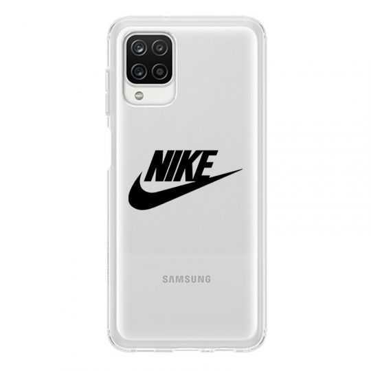 Coque Transparente Pour Samsung Galaxy A12 Nike