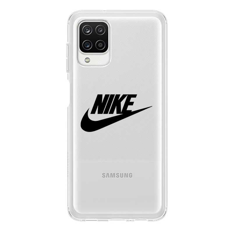 Coque Transparente Pour Samsung Galaxy A12 Nike