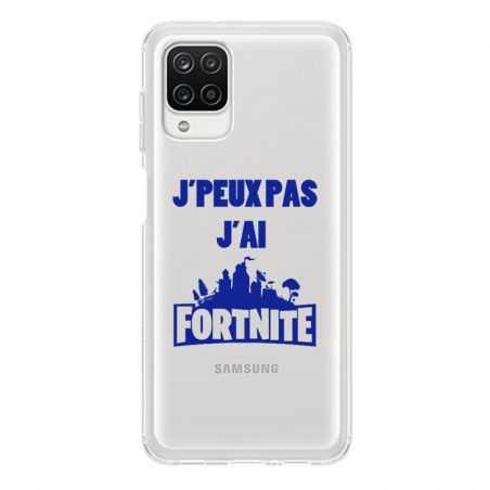 Coque Transparente Pour Samsung Galaxy A12 Jpeux pas jai Fortnite