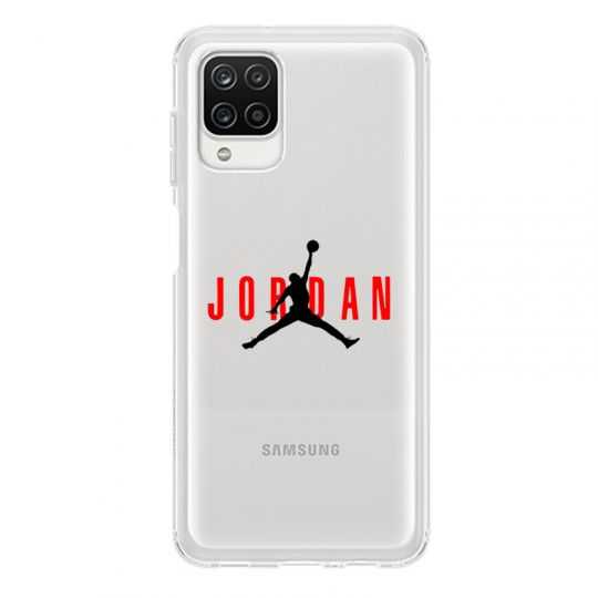 Coque Transparente Pour Samsung Galaxy A12 Jordan