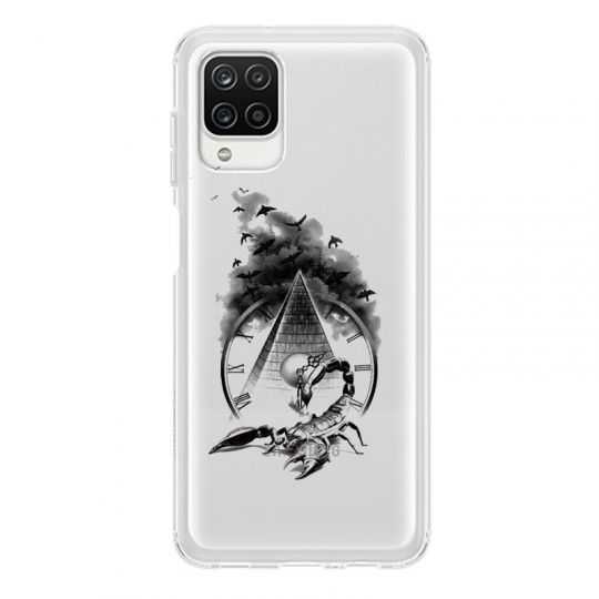 Coque Transparente Pour Samsung Galaxy A12 Scorpion