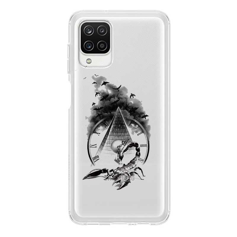 Coque Transparente Pour Samsung Galaxy A12 Scorpion