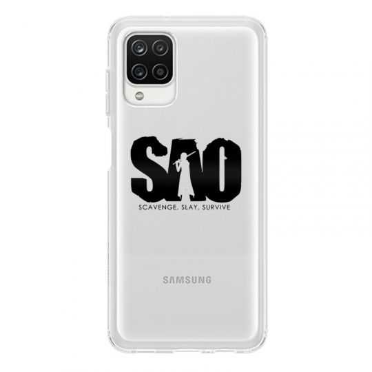 Coque Transparente Pour Samsung Galaxy A12 SAO