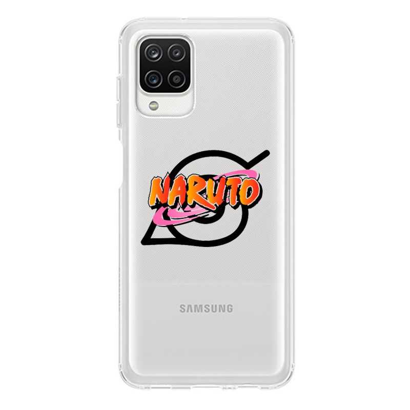 Coque Transparente Pour Samsung Galaxy A12 Naruto Logo