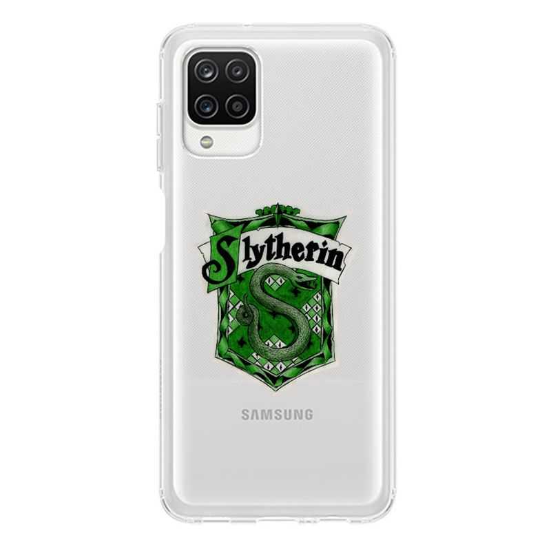 Coque Transparente Pour Samsung Galaxy A12 Harry Potter Slytherin