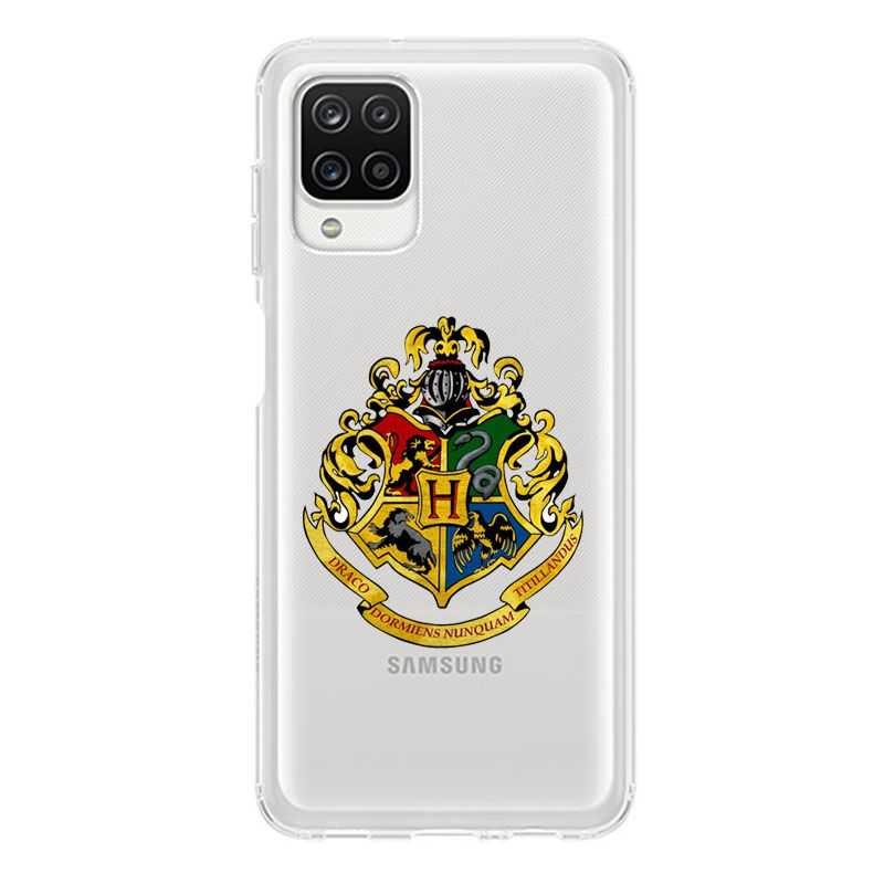 Coque Transparente Pour Samsung Galaxy A12 Harry Potter Poudlard