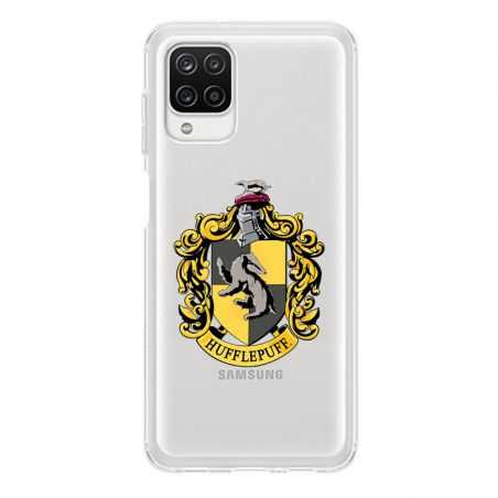 Coque Transparente Pour Samsung Galaxy A12 Harry Potter Hufflepuff