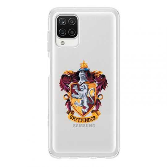 Coque Transparente Pour Samsung Galaxy A12 Harry Potter Griffindor