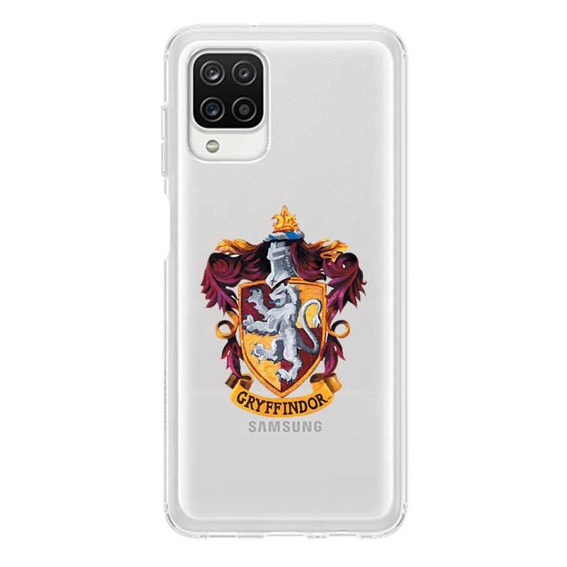 Coque Transparente Pour Samsung Galaxy A12 Harry Potter Griffindor