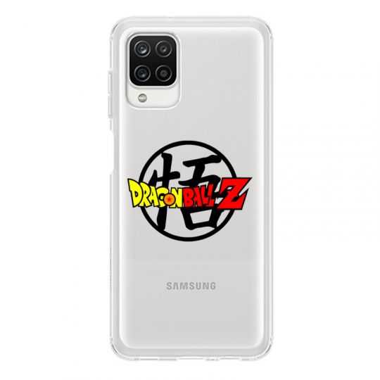 Coque Transparente Pour Samsung Galaxy A12 Dragon Ball Logo