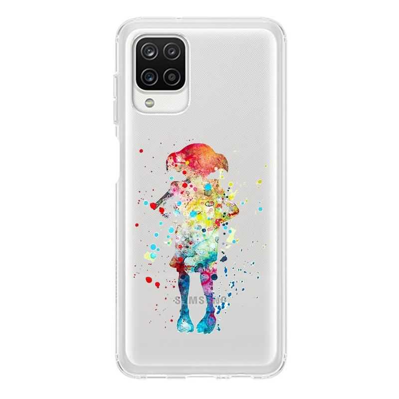 Coque Transparente Pour Samsung Galaxy A12 Dobby Colore