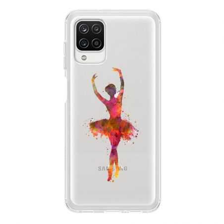 Coque Transparente Pour Samsung Galaxy A12 Danseuse etoile