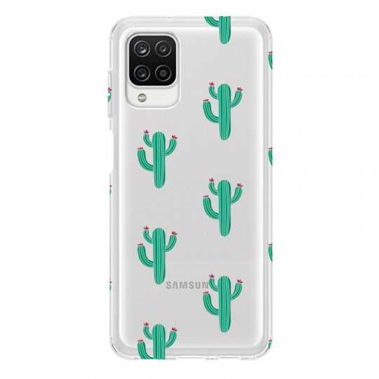 Coque Transparente Pour Samsung Galaxy A12 Cactus