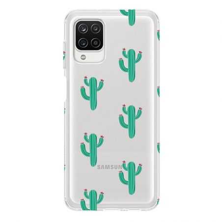 Coque Transparente Pour Samsung Galaxy A12 Cactus