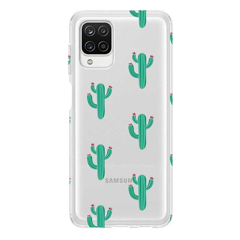 Coque Transparente Pour Samsung Galaxy A12 Cactus