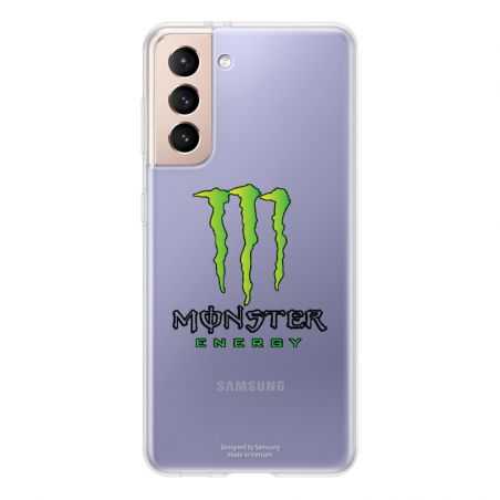 Coque Transparente Pour Samsung Galaxy S21 Monster Energy