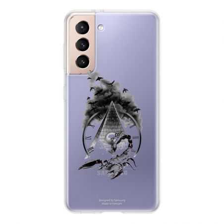 Coque Transparente Pour Samsung Galaxy S21 Scorpion