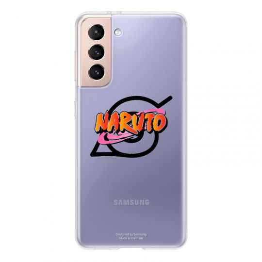 Coque Transparente Pour Samsung Galaxy S21 Naruto Logo