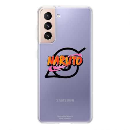 Coque Transparente Pour Samsung Galaxy S21 Naruto Logo