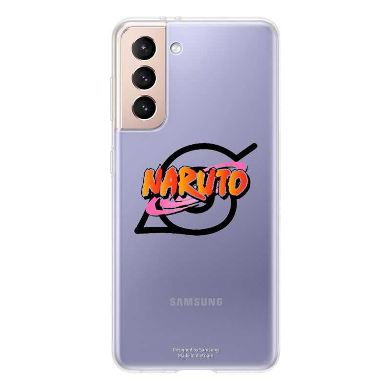 Coque Transparente Pour Samsung Galaxy S21 Naruto Logo
